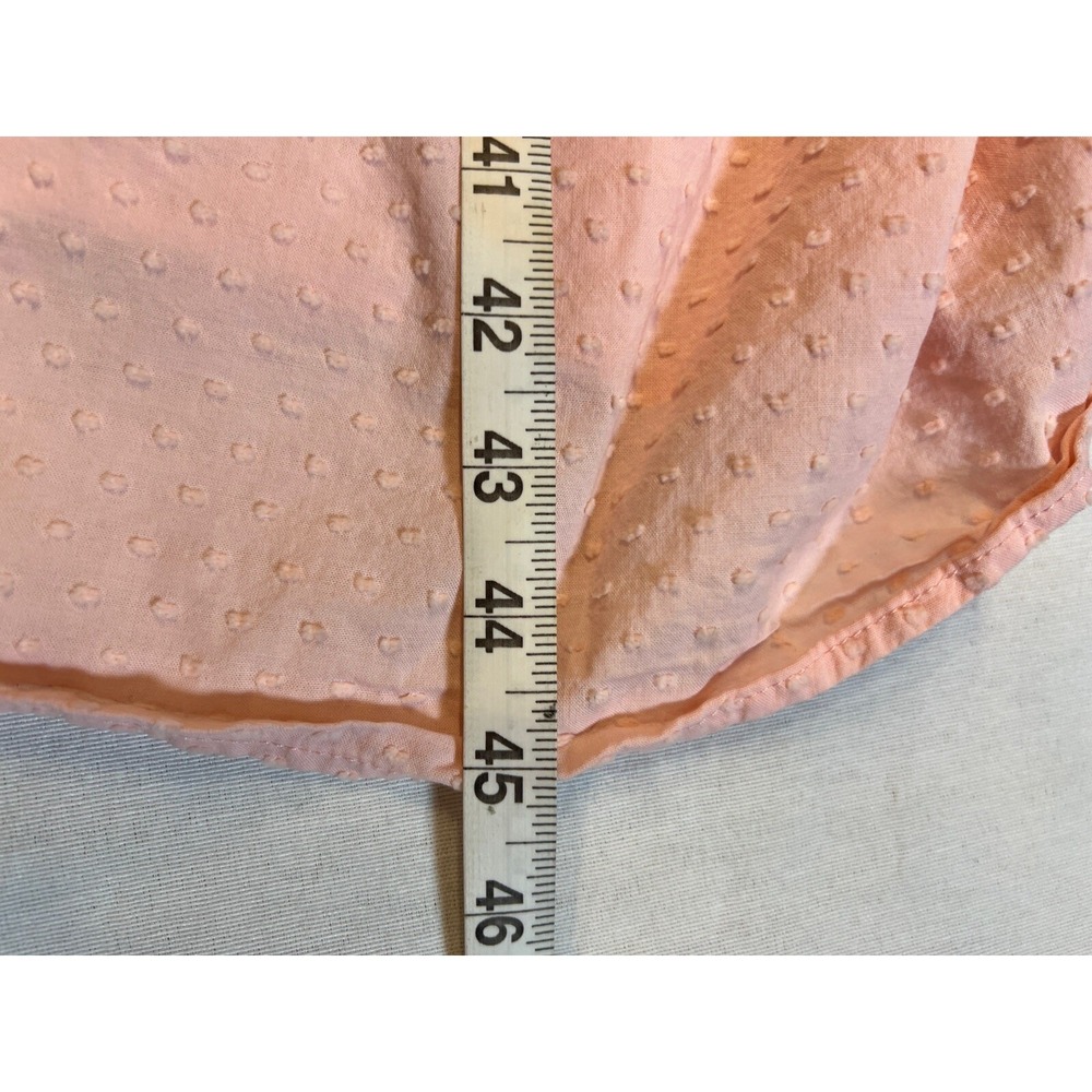 Light Pink Button-Front Women's Sleep Robe - Picture 6 of 6